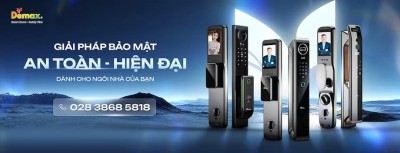 Demax – Giải pháp khóa thông minh đa dạng cho mọi loại cửa