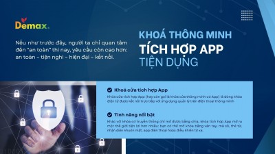 Khóa Cửa Tích Hợp App Là Gì? Tính Năng Nổi Bật Và Các Mẫu Khóa Cửa Tích Hợp App