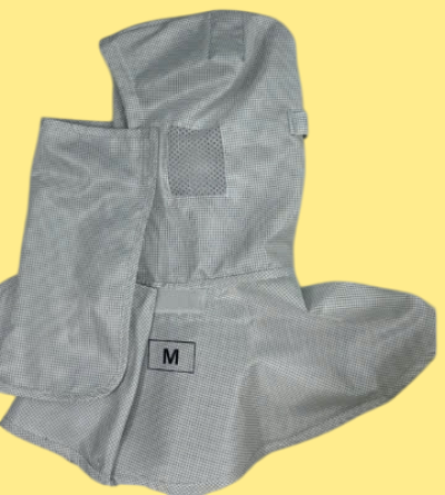 Mũ Trùm Phòng Sạch kết hợp khẩu trang.